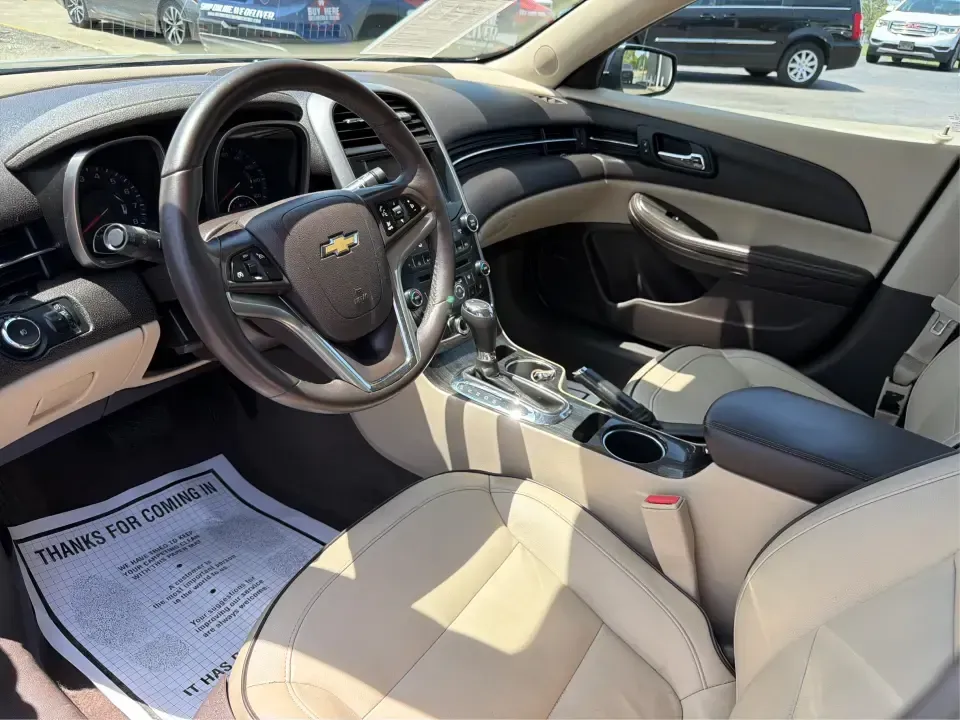 2014 Chevrolet Malibu 1LZ (1G11H5SL5EF) with an ECOTEC 2.5L I-4 gasoline direct injection engine, 6-Speed Automatic transmission, located at 401 Woodman Dr, Riverside, OH, 45431, (937) 908-9800, 39.760899, -84.123421 - Need a dependable commuter that still feels comfortable for weekend plans, errands, and date-night drives? This 2014 Chevrolet Malibu 1LZ in Atlantis Blue Metallic is a smart pick for life around New Carlisle-whether you're cruising I70 to Dayton, running quick trips down S DaytonLakeview Rd, or hea - Photo#9