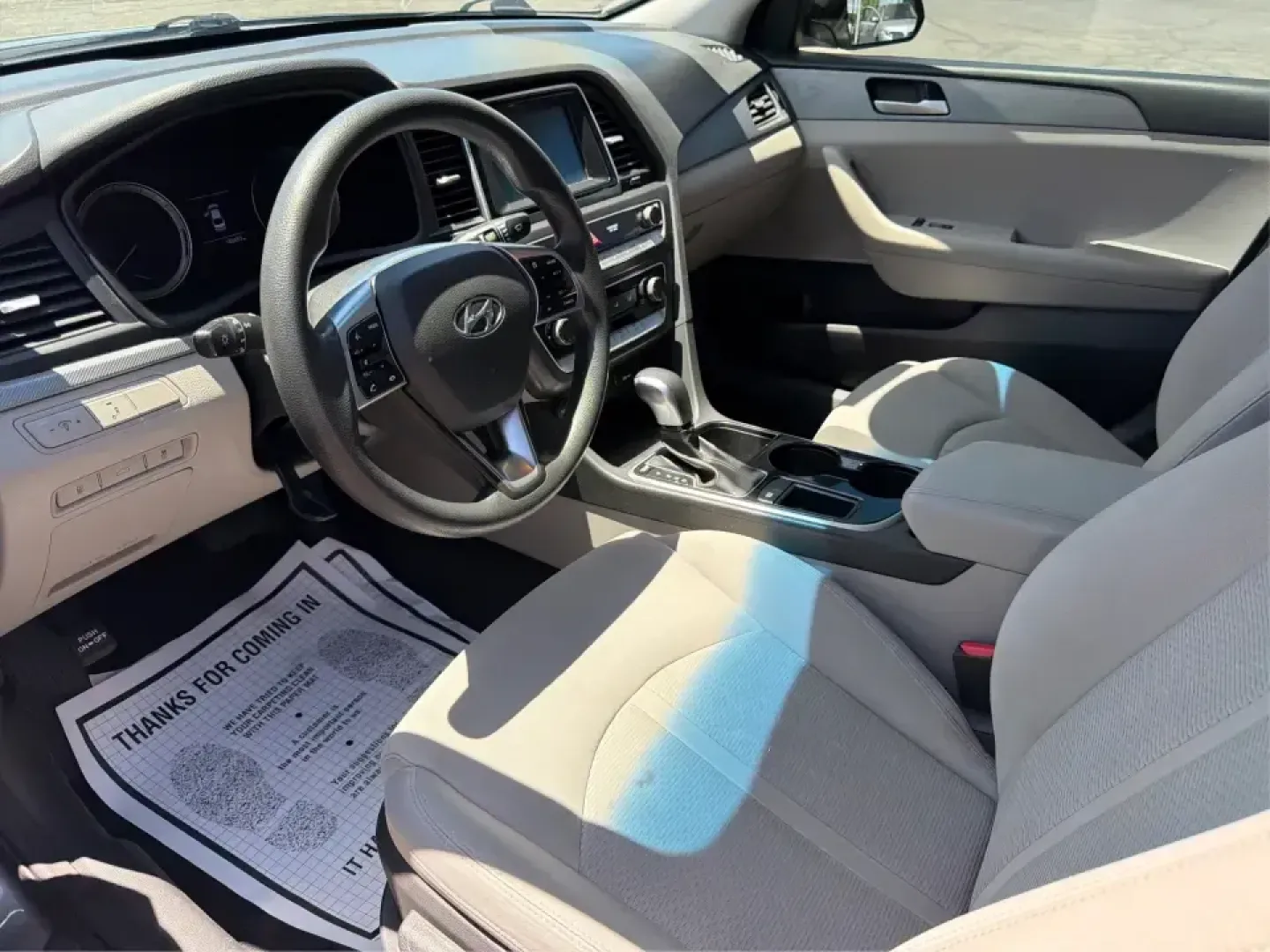 2018 Hyundai Sonata Eco (5NPE24AA3JH) with an 1.6L L4 DOHC 16V TURBO engine, 7A transmission, located at 1951 S Dayton Lakeview Rd., New Carlisle, OH, 45344, (937) 908-9800, 39.890999, -84.050255 - Need a smart, fuel-friendly sedan for a long commute to Dayton, a weekend run to Springfield, or daily school-and-grocery duty around Clark County? This 2018 Hyundai Sonata ECO is built for real life: comfortable for highway miles, easy to park in town, and efficient enough to keep your routine movi- Photo#9