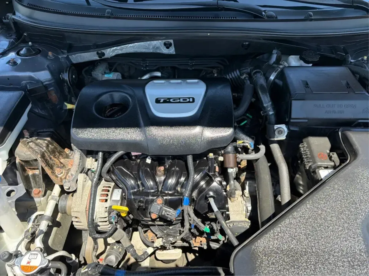 2018 Hyundai Sonata Eco (5NPE24AA3JH) with an 1.6L L4 DOHC 16V TURBO engine, 7A transmission, located at 1951 S Dayton Lakeview Rd., New Carlisle, OH, 45344, (937) 908-9800, 39.890999, -84.050255 - Need a smart, fuel-friendly sedan for a long commute to Dayton, a weekend run to Springfield, or daily school-and-grocery duty around Clark County? This 2018 Hyundai Sonata ECO is built for real life: comfortable for highway miles, easy to park in town, and efficient enough to keep your routine movi- Photo#11