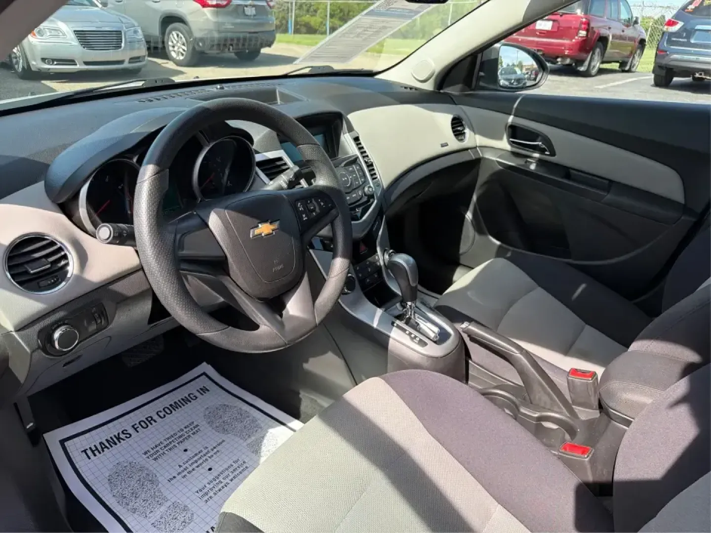 2014 Chevrolet Cruze LS Auto (1G1PA5SG0E7) with an 1.8L L4 DOHC 16V engine, 6-Speed Automatic transmission, located at 401 Woodman Dr, Riverside, OH, 45431, (937) 908-9800, 39.760899, -84.123421 - If your week is packed with work, school drop-offs, and errands up and down Woodman Dr, this 2014 Chevrolet Cruze LS Auto is the kind of practical, comfortable sedan that fits real life-easy to park, efficient for the commute, and ready for weekend runs to The Greene or a quick night out near Downto- Photo#9