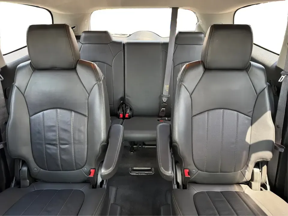 2015 Buick Enclave Leather AWD (5GAKVBKD9FJ) with an 3.6L V6 DOHC 24V engine, 6-Speed Automatic Overdrive transmission, located at 4508 South Dixie Dr, Moraine, OH, 45439, (937) 908-9800, 39.689976, -84.218452 - Road-trip weekends to Hueston Woods, school drop-offs around West Carrollton, and daily commutes up I75 feel a lot easier when your SUV has real space, comfort, and confidence in every season. This 2015 Buick Enclave Leather in stunning Crimson Red Tintcoat is built for busy families, carpool captai - Photo#13