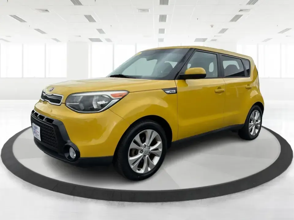 2016 Kia Soul + (KNDJP3A5XG7) with an 2.0L L4 DOHC 16V engine, 6A transmission, located at 401 Woodman Dr, Riverside, OH, 45431, (937) 908-9800, 39.760899, -84.123421 - Need a city-friendly ride that makes daily life easier-school drop-offs, a long commute to Wright-Patterson AFB, or quick weekend runs for coffee and groceries-without feeling like you're driving something ordinary? This 2016 Kia Soul + in Solar Yellow brings standout style, hatchback versatility, a - Photo#8