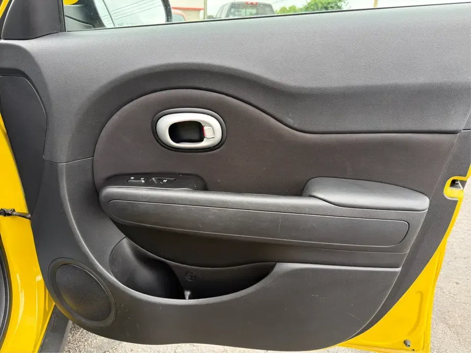 2016 Kia Soul + (KNDJP3A5XG7) with an 2.0L L4 DOHC 16V engine, 6A transmission, located at 401 Woodman Dr, Riverside, OH, 45431, (937) 908-9800, 39.760899, -84.123421 - Need a city-friendly ride that makes daily life easier-school drop-offs, a long commute to Wright-Patterson AFB, or quick weekend runs for coffee and groceries-without feeling like you're driving something ordinary? This 2016 Kia Soul + in Solar Yellow brings standout style, hatchback versatility, a - Photo#19