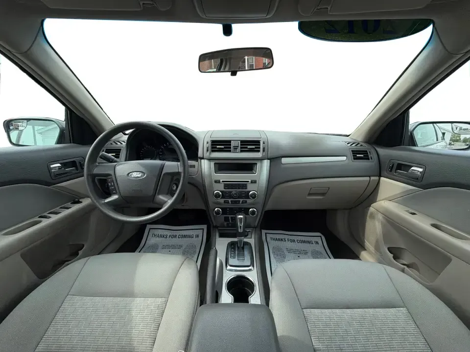 2012 Ford Fusion S (3FAHP0GA0CR) with an 2.5L L4 DOHC 16V engine, located at 8750 N County Rd 25A, Piqua, OH, 45356, (937) 908-9800, 40.164391, -84.232513 - Need a reliable commuter that still feels comfortable for weekend getaways and everyday errands around Troy? This 2012 Ford Fusion S sedan is a smart pick for drivers who want a dependable, easy-to-live-with car for trips down I75, quick runs to the Troy Community Center, or relaxed evenings cruisin- Photo#20