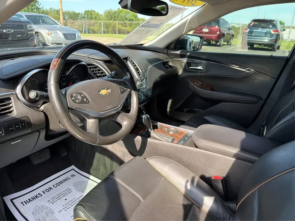 2014 Chevrolet Impala 1LZ (2G1145SL1E9) with an 2.5L L4 DOHC 16V engine, 6-Speed Automatic transmission, located at 8750 N County Rd 25A, Piqua, OH, 45356, (937) 908-9800, 40.164391, -84.232513 - Need a comfortable, confident commuter that can also handle weekend road trips up I75 without draining your budget? This 2014 Chevrolet Impala 1LZ in sleek Black is built for real life in West Central Ohio-whether you're doing the daily drive to Troy or Dayton, shuttling kids to activities, or headi- Photo#9