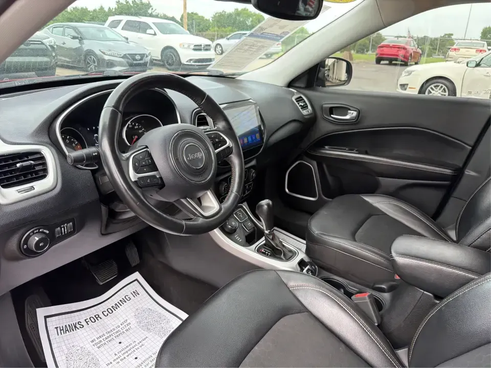 2019 Jeep Compass Sport 4WD (3C4NJDBB9KT) with an 2.4L L4 DOHC 16V engine, located at 1951 S Dayton Lakeview Rd., New Carlisle, OH, 45344, (937) 908-9800, 39.890999, -84.050255 - Picture your next Ohio road trip: loading up for a weekend at Buck Creek State Park, commuting down I70 toward Dayton, or navigating winter backroads around New Carlisle with confidence. This 2019 Jeep Compass Latitude 4x4 in striking Redline Pearlcoat is the kind of SUV that fits real life-comforta - Photo#9