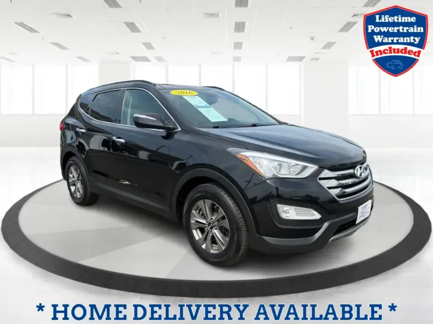 2016 Hyundai Santa Fe 2.4L (5XYZU3LB5GG) with an Theta II 2.4L I-4 gasoline direct injection engine, 6-Speed Automatic transmission, located at 1099 N County Rd 25A, Troy, OH, 45373, (937) 908-9800, 40.057079, -84.212883 - Load up the family, point the hood toward a weekend at John Bryan State Park, or make the daily commute from Xenia to Beavercreek feel more comfortable-this 2016 Hyundai Santa Fe 2.4L is the kind of SUV that fits real life. With three-row versatility in a right-sized footprint, it's ideal for school- Photo#0