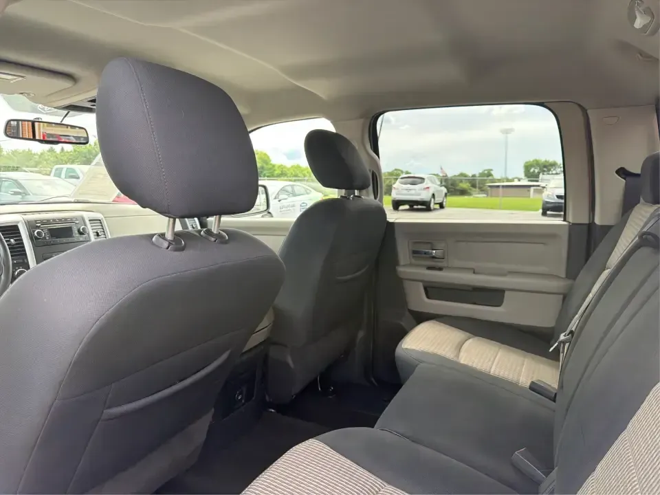 2010 Dodge Ram 1500 Laramie Crew Cab 4WD (1D7RV1CT3AS) with an 5.7L V8 OHV 16V engine, 5-Speed Automatic transmission, located at 8750 N County Rd 25A, Piqua, OH, 45356, (937) 908-9800, 40.164391, -84.232513 - Whether you're hauling weekend project supplies, towing a camper for a road trip, or just want a confident daily driver for Ohio winters, this 2010 Dodge Ram 1500 Laramie Crew Cab 4WD fits a work-hard/play-hard lifestyle. With room for up to six passengers and the kind of V8 strength truck owners ap - Photo#10