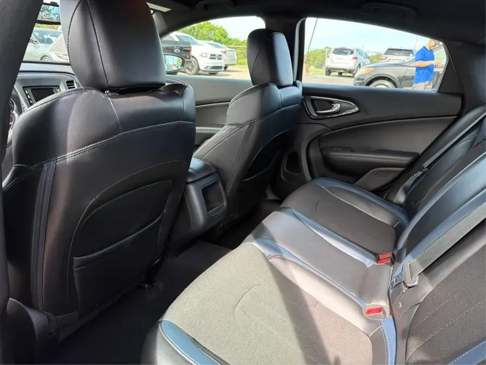2015 Chrysler 200 S (1C3CCCBG2FN) with an 3.6L V6 DOHC 24V FFV engine, 9-Speed Automatic transmission, located at 1184 Kauffman Ave, Fairborn, OH, 45324, (937) 908-9800, 39.807072, -84.030914 - Need a comfortable, stylish sedan for daily commuting between Wright-Patterson AFB, Beavercreek shopping runs, and weekends out at Fairborn's community events? This 2015 Chrysler 200 S is built for real-life driving-smooth on I-675, easy to park around Downtown Fairborn, and roomy enough for five pa - Photo#10