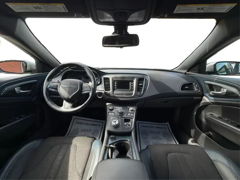 2015 Chrysler 200 S (1C3CCCBG2FN) with an 3.6L V6 DOHC 24V FFV engine, 9-Speed Automatic transmission, located at 1184 Kauffman Ave, Fairborn, OH, 45324, (937) 908-9800, 39.807072, -84.030914 - Need a comfortable, stylish sedan for daily commuting between Wright-Patterson AFB, Beavercreek shopping runs, and weekends out at Fairborn's community events? This 2015 Chrysler 200 S is built for real-life driving-smooth on I-675, easy to park around Downtown Fairborn, and roomy enough for five pa - Photo#22