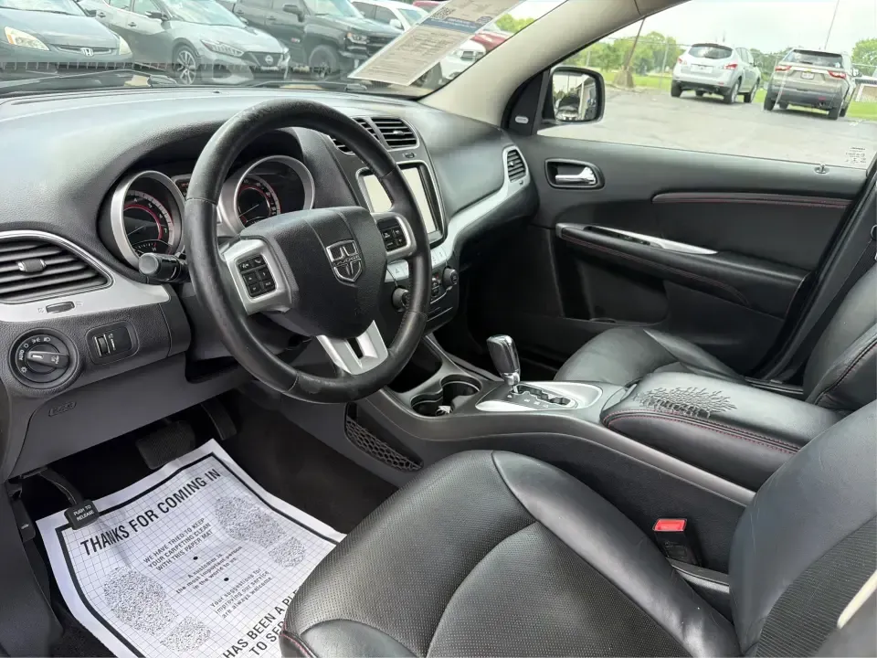 2017 Dodge Journey GT AWD (3C4PDDEG8HT) with an 3.6L V6 DOHC 24V engine, 6A transmission, located at 1951 S Dayton Lakeview Rd., New Carlisle, OH, 45344, (937) 908-9800, 39.890999, -84.050255 - Need one SUV that can handle school drop-offs, I-70 commutes, and spontaneous weekend getaways to Buck Creek State Park-without feeling cramped or underpowered? This 2017 Dodge Journey GT AWD in standout Vice White is built for real life in the Miami Valley, with three rows for up to 7 passengers, c - Photo#9