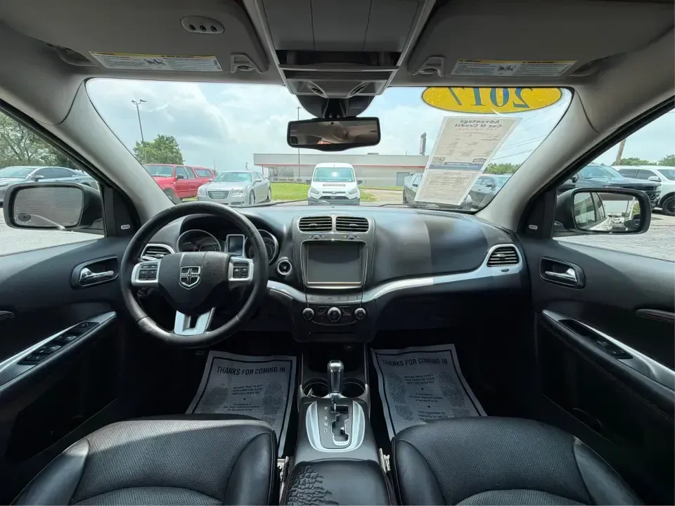 2017 Dodge Journey GT AWD (3C4PDDEG8HT) with an 3.6L V6 DOHC 24V engine, 6A transmission, located at 1951 S Dayton Lakeview Rd., New Carlisle, OH, 45344, (937) 908-9800, 39.890999, -84.050255 - Need one SUV that can handle school drop-offs, I-70 commutes, and spontaneous weekend getaways to Buck Creek State Park-without feeling cramped or underpowered? This 2017 Dodge Journey GT AWD in standout Vice White is built for real life in the Miami Valley, with three rows for up to 7 passengers, c - Photo#21