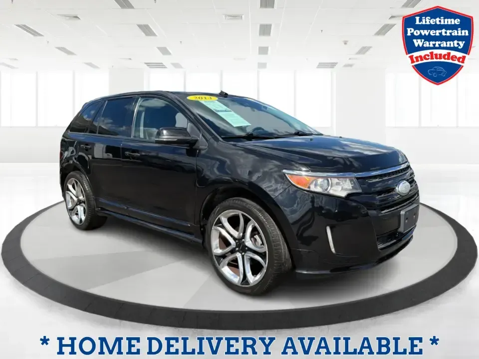 2014 Ford Edge Sport AWD (2FMDK4AK1EB) with an 3.7L V6 DOHC 24V engine, 6-Speed Automatic transmission, located at 8750 N County Rd 25A, Piqua, OH, 45356, (937) 908-9800, 40.164391, -84.232513 - Need an SUV that can handle Ohio weather, busy school weeks, and spontaneous weekend getaways without feeling like a compromise? This 2014 Ford Edge Sport AWD is built for real life-confident on rainy commutes, comfortable for family errands, and ready for road trips from Piqua to Dayton with the po- Photo#0