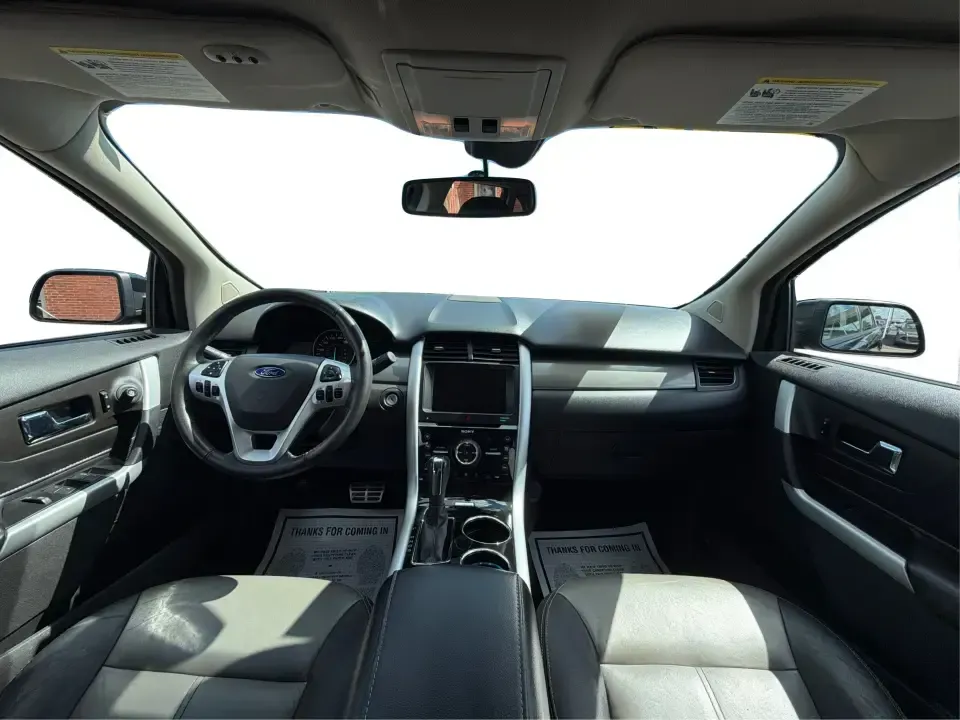 2014 Ford Edge Sport AWD (2FMDK4AK1EB) with an 3.7L V6 DOHC 24V engine, 6-Speed Automatic transmission, located at 8750 N County Rd 25A, Piqua, OH, 45356, (937) 908-9800, 40.164391, -84.232513 - Need an SUV that can handle Ohio weather, busy school weeks, and spontaneous weekend getaways without feeling like a compromise? This 2014 Ford Edge Sport AWD is built for real life-confident on rainy commutes, comfortable for family errands, and ready for road trips from Piqua to Dayton with the po- Photo#22