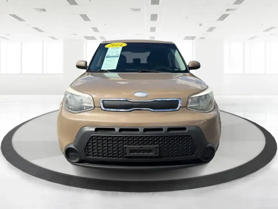 2014 Kia Soul Base (KNDJN2A29E7) with an 1.6L L4 DOHC 16V engine, located at 1951 S Dayton Lakeview Rd., New Carlisle, OH, 45344, (937) 908-9800, 39.890999, -84.050255 - Whether you're a commuter who wants an easy-to-park daily driver, a first-time buyer looking for a practical runabout, or a small family planning weekend trips from New Carlisle to Yellow Springs, this 2014 Kia Soul Base fits the lifestyle. With its tall seating position, flexible cargo space, and c - Photo#7