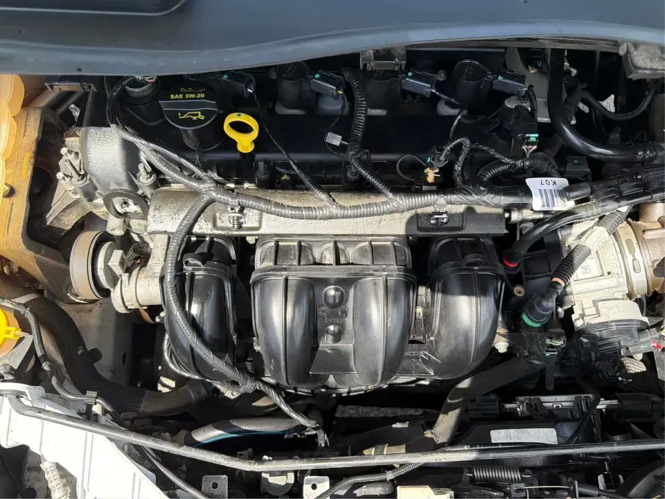 2014 Ford Escape S FWD (1FMCU0F75EU) with an 2.5L L4 DOHC 16V engine, 6-Speed Automatic transmission, located at 1184 Kauffman Ave, Fairborn, OH, 45324, (937) 908-9800, 39.807072, -84.030914 - Need a practical SUV that fits real life in the Miami Valley-school drop-offs, Wright-Patterson AFB commutes, grocery runs, and weekend getaways to John Bryan State Park? This 2014 Ford Escape S FWD in Oxford White is a smart, budget-friendly choice with the versatility to handle busy schedules and- Photo#11