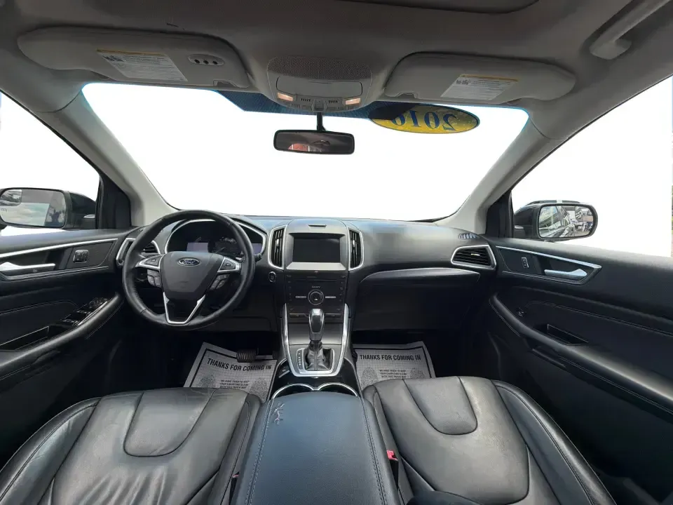 2016 Ford Edge Titanium (2FMPK3K97GB) with an 2.0L L4 DOHC 16V engine, 6A transmission, located at 401 Woodman Dr, Riverside, OH, 45431, (937) 908-9800, 39.760899, -84.123421 - Need an SUV that can handle the weekday grind to Wright-Patterson, school drop-offs, and spontaneous weekend getaways without feeling like a compromise? This 2016 Ford Edge Titanium is built for real life in the Miami Valley-comfortable for long commutes, roomy for growing families, and refined enou - Photo#20