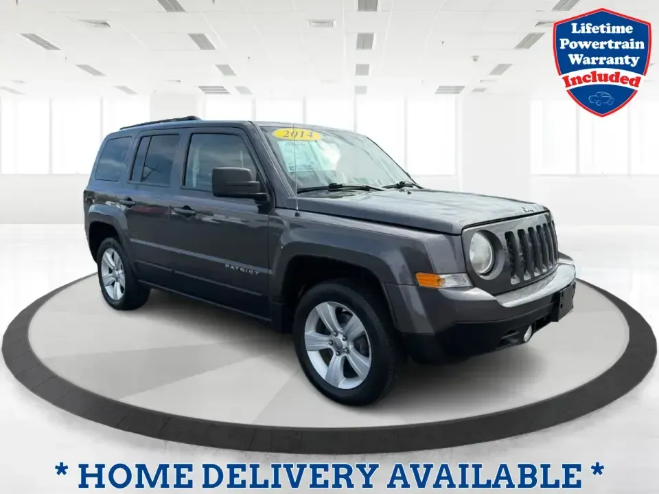 2014 Jeep Patriot Latitude 4WD (1C4NJRFB6ED) with an 2.4L L4 DOHC 16V engine, located at 1230 East Main St, Xenia, OH, 45385, (937) 908-9800, 39.688026, -83.910172 - Weekend escapes to John Bryan State Park, winter commutes down US-35, or everyday family errands around Xenia-this 2014 Jeep Patriot Latitude 4WD is built for the kind of Ohio life that doesn't stop when the weather changes. With confident four-wheel drive, practical SUV space for five, and a comfor - Photo#0