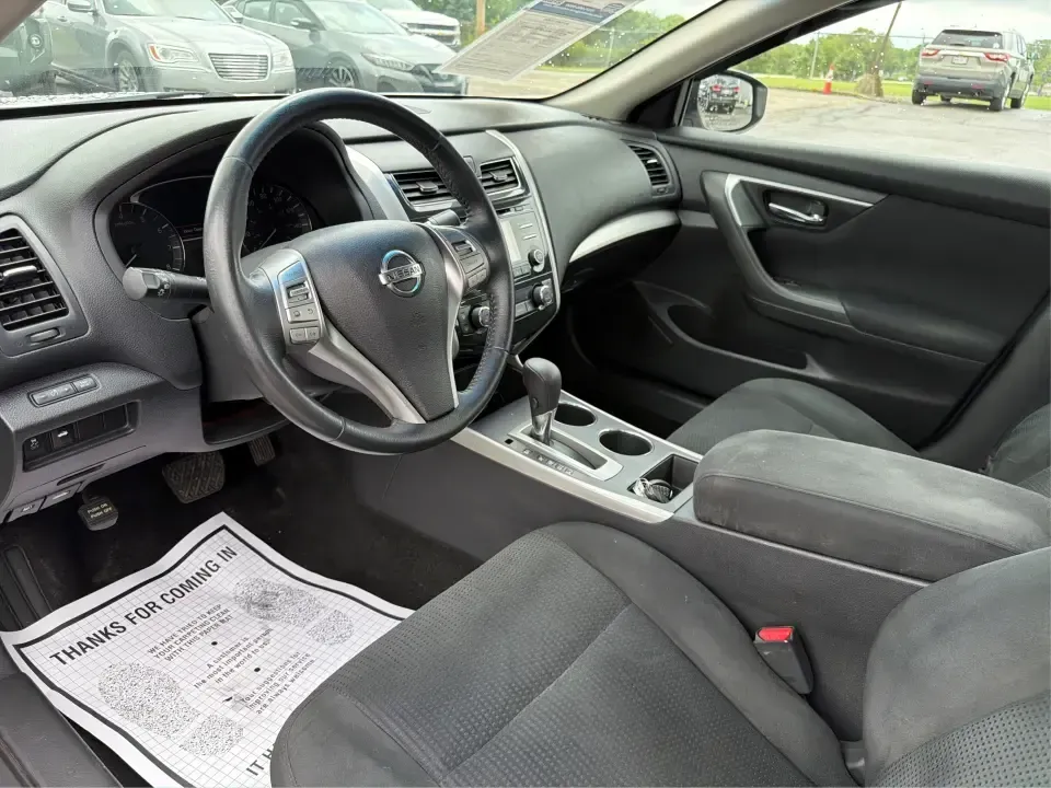 2015 Nissan Altima 2.5 S (1N4AL3AP8FC) with an 2.5L L4 DOHC 16V engine, Continuously Variable Transmission transmission, located at 1099 N County Rd 25A, Troy, OH, 45373, (937) 908-9800, 40.057079, -84.212883 - Need a reliable commuter that can handle the daily run from Troy to Dayton, school drop-offs, and the occasional weekend escape to Charleston Falls Preserve? This **2015 Nissan Altima 2.5 S** is a smart, comfortable sedan built for real-life driving-easy to park downtown, smooth on I75, and efficien- Photo#9