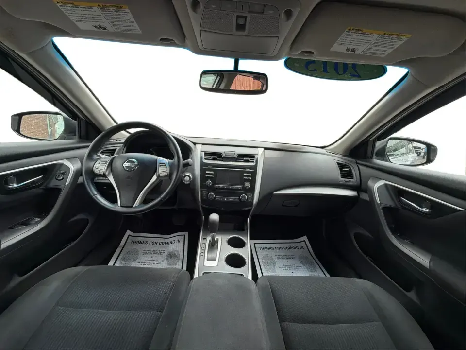 2015 Nissan Altima 2.5 S (1N4AL3AP8FC) with an 2.5L L4 DOHC 16V engine, Continuously Variable Transmission transmission, located at 1099 N County Rd 25A, Troy, OH, 45373, (937) 908-9800, 40.057079, -84.212883 - Need a reliable commuter that can handle the daily run from Troy to Dayton, school drop-offs, and the occasional weekend escape to Charleston Falls Preserve? This **2015 Nissan Altima 2.5 S** is a smart, comfortable sedan built for real-life driving-easy to park downtown, smooth on I75, and efficien- Photo#21