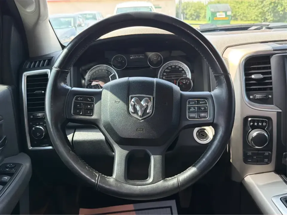 2014 Ram 1500 SLT Crew Cab SWB 4WD (1C6RR7LT3ES) with an 5.7L V8 OHV 16V engine, 6-Speed Automatic transmission, located at 1184 Kauffman Ave, Fairborn, OH, 45324, (937) 908-9800, 39.807072, -84.030914 - Whether you're hauling a camper to Caesars Creek, towing a trailer for weekend projects, or commuting from Fairborn to Wright-Patterson AFB with room for the whole crew, this truck is built for real-life Ohio driving. The 2014 Ram 1500 SLT Crew Cab SWB 4WD blends V8 power, confident four-wheel-drive- Photo#16