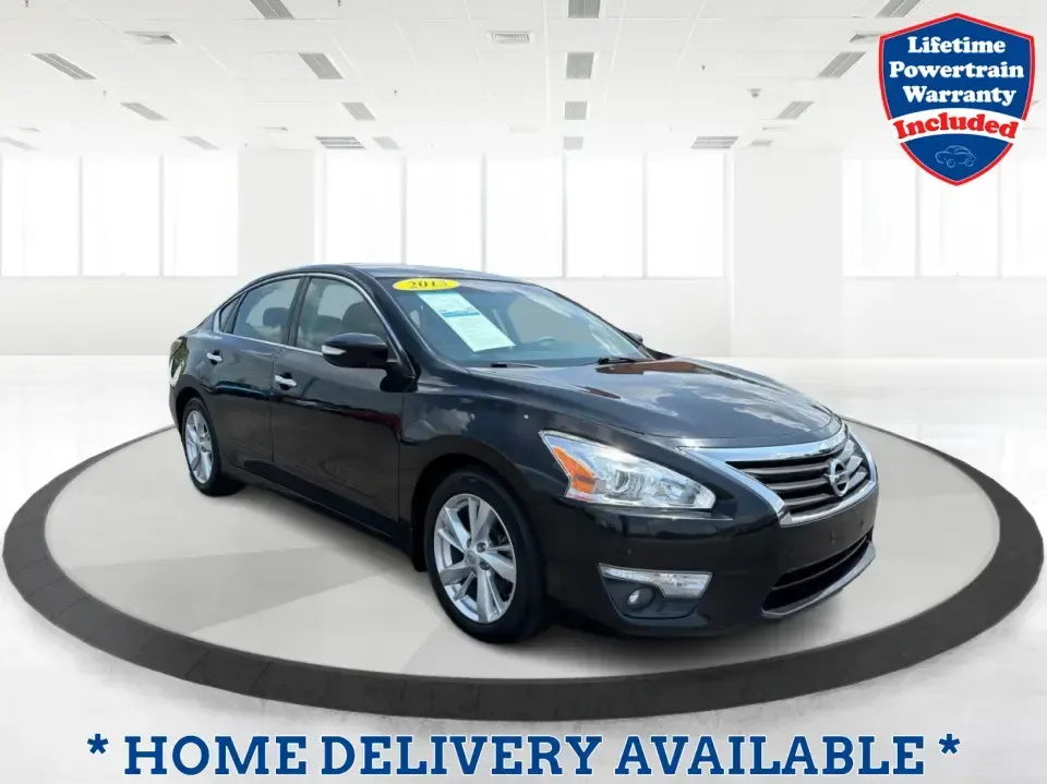 2015 Nissan Altima 2.5 S (1N4AL3AP1FN) with an 2.5L L4 DOHC 16V engine, Continuously Variable Transmission transmission, located at 401 Woodman Dr, Riverside, OH, 45431, (937) 908-9800, 39.760899, -84.123421 - Need a dependable sedan for the daily commute down I-675, quick school drop-offs, and easy weekend runs to The Greene or Downtown Dayton? This 2015 Nissan Altima 2.5 S in Super Black fits that real-life rhythm with excellent fuel economy, comfortable seating for five, and the kind of driver-friendly- Photo#0