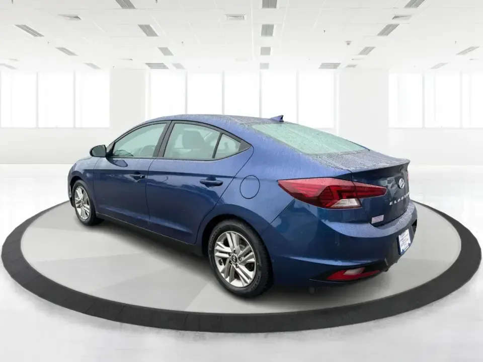 2019 Hyundai Elantra Limited (5NPD84LF6KH) with an 1.8L L4 DOHC 16V engine, 6A transmission, located at 880 E. National Road, Vandalia, OH, 45377, (937) 908-9800, 39.891918, -84.183594 - Need a reliable commuter that still feels comfortable for date night in Dayton, errands in Huber Heights, and weekend drives out toward Englewood MetroPark? This 2019 Hyundai Elantra Limited in eye-catching Lakeside Blue is the kind of practical, fuel-friendly sedan that fits real life-easy to park,- Photo#4