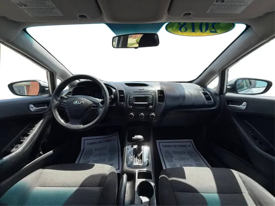 2018 Kia Forte LX 6M (3KPFK4A73JE) with an 2.0L L4 DOHC 16V engine, 6M transmission, located at 1230 East Main St, Xenia, OH, 45385, (937) 908-9800, 39.688026, -83.910172 - Whether you're tackling a daily commute from Xenia to Beavercreek, shuttling kids to practices near Shawnee Park, or planning an easy weekend drive out toward Caesar Creek State Park, this 2018 Kia Forte LX 6M is a smart, practical sedan built for real-life miles. With its efficient footprint, comfo- Photo#20