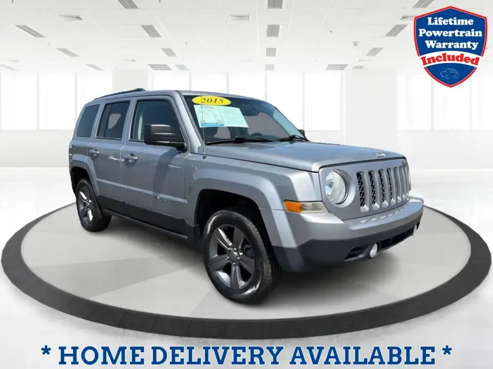 2015 Jeep Patriot Latitude 4WD (1C4NJRFB0FD) with an 2.4L L4 DOHC 16V engine, located at 1230 East Main St, Xenia, OH, 45385, (937) 908-9800, 39.688026, -83.910172 - Weekend getaways, snowy school runs, and everyday commuting around Greene County feel a lot more doable in a compact SUV that's ready for whatever Ohio weather throws your way. If you're looking for a versatile ride that can handle errands in town, a trip out to Caesar Creek, or the back roads leadi- Photo#0