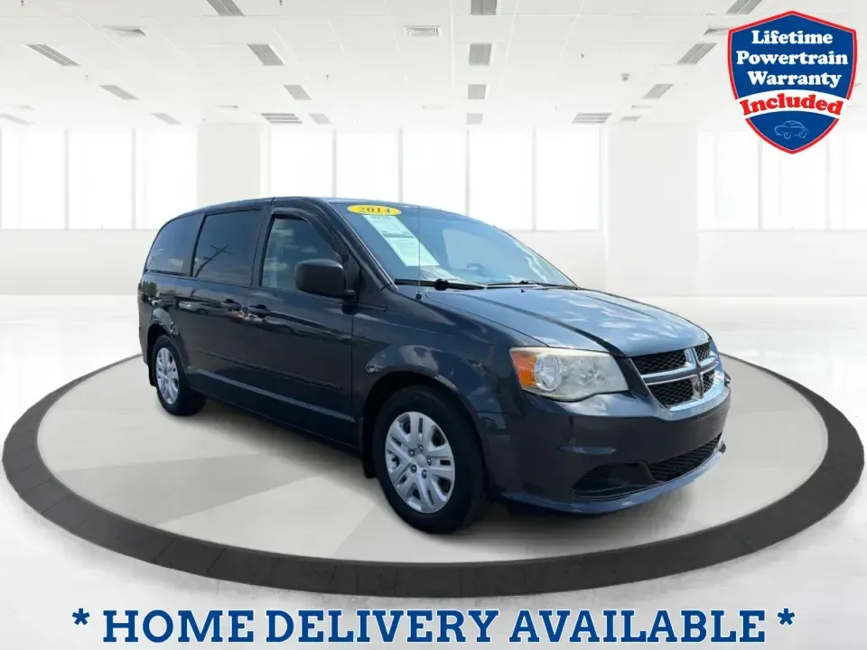 2014 Dodge Grand Caravan SE (2C4RDGBG0ER) with an 3.6L V-6 DOHC engine, located at 1099 N County Rd 25A, Troy, OH, 45373, (937) 908-9800, 40.057079, -84.212883 - Need a reliable, budget-friendly minivan that can handle school drop-offs, grocery runs, and weekend road trips without complicating your routine? This 2014 Dodge Grand Caravan SE in Maximum Steel Metallic Clearcoat is a practical, family-first van with the space and everyday comfort that make life- Photo#0