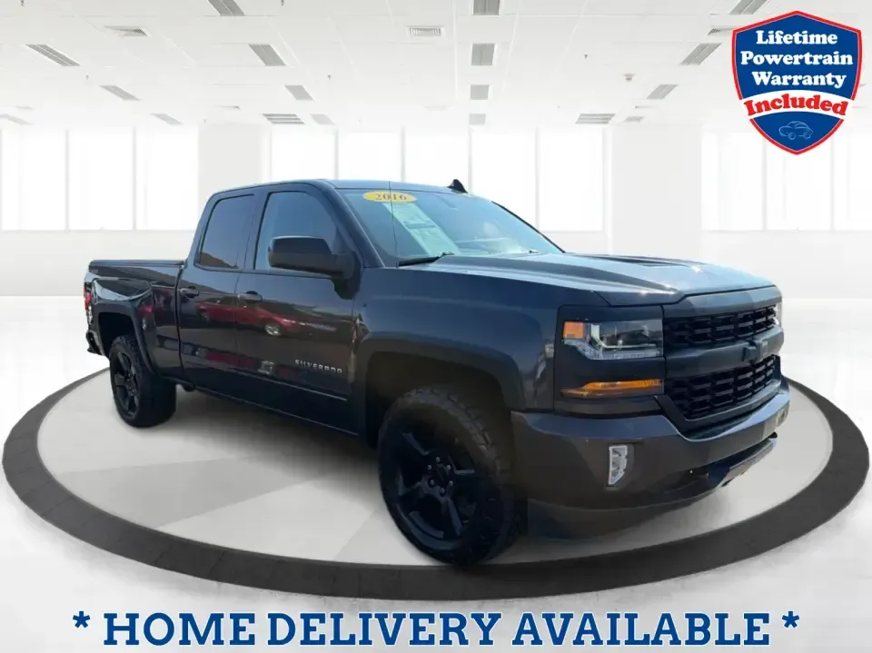 2016 Chevrolet Silverado LT (1GCVKREC1GZ) with an EcoTec3 4.3L V-6 gasoline direct injection engine, located at 8750 N County Rd 25A, Piqua, OH, 45356, (937) 908-9800, 40.164391, -84.232513 - Whether you're hauling weekend project supplies, towing the boat to Indian Lake, or commuting down I-75 with confidence in every season, this **2016 Chevrolet Silverado LT 4WD** is the kind of truck that fits real life in West Central Ohio. Finished in **Black** with a practical pickup bed setup, it- Photo#0
