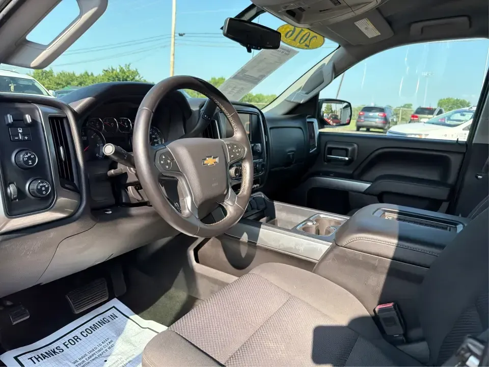 2016 Chevrolet Silverado LT (1GCVKREC1GZ) with an EcoTec3 4.3L V-6 gasoline direct injection engine, located at 8750 N County Rd 25A, Piqua, OH, 45356, (937) 908-9800, 40.164391, -84.232513 - Whether you're hauling weekend project supplies, towing the boat to Indian Lake, or commuting down I-75 with confidence in every season, this **2016 Chevrolet Silverado LT 4WD** is the kind of truck that fits real life in West Central Ohio. Finished in **Black** with a practical pickup bed setup, it- Photo#9