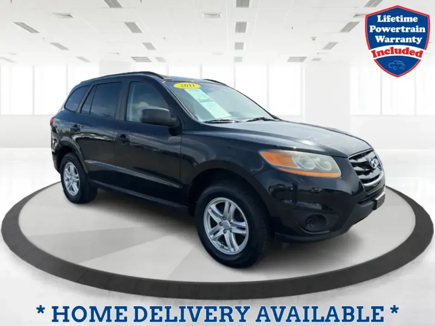 2011 Hyundai Santa Fe GL(Middle-low grade) (5XYZG3AB9BG) with an 2.4L I-4 DOHC engine, located at 1099 N County Rd 25A, Troy, OH, 45373, (937) 908-9800, 40.057079, -84.212883 - Weekend getaways to Hocking Hills, daily commutes down I75, or the after-school shuttle with sports gear in the back-this 2011 Hyundai Santa Fe GL is the kind of SUV that fits real life in and around Troy. With its practical size, confident road manners, and versatile cargo space, it's a smart pick- Photo#0