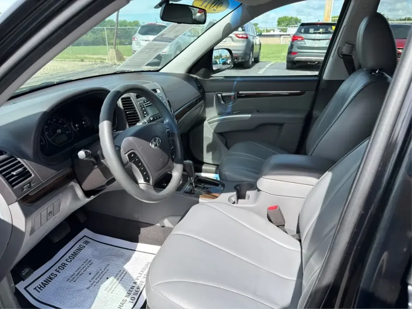 2011 Hyundai Santa Fe GL(Middle-low grade) (5XYZG3AB9BG) with an 2.4L I-4 DOHC engine, located at 1099 N County Rd 25A, Troy, OH, 45373, (937) 908-9800, 40.057079, -84.212883 - Weekend getaways to Hocking Hills, daily commutes down I75, or the after-school shuttle with sports gear in the back-this 2011 Hyundai Santa Fe GL is the kind of SUV that fits real life in and around Troy. With its practical size, confident road manners, and versatile cargo space, it's a smart pick- Photo#9