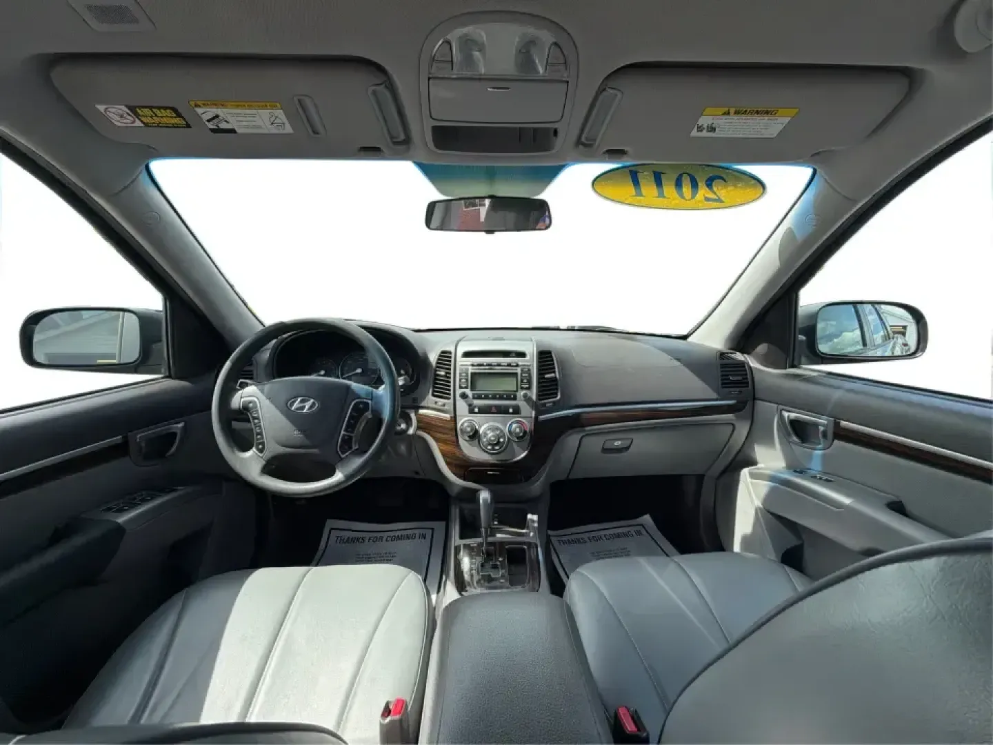 2011 Hyundai Santa Fe GL(Middle-low grade) (5XYZG3AB9BG) with an 2.4L I-4 DOHC engine, located at 1099 N County Rd 25A, Troy, OH, 45373, (937) 908-9800, 40.057079, -84.212883 - Weekend getaways to Hocking Hills, daily commutes down I75, or the after-school shuttle with sports gear in the back-this 2011 Hyundai Santa Fe GL is the kind of SUV that fits real life in and around Troy. With its practical size, confident road manners, and versatile cargo space, it's a smart pick- Photo#21