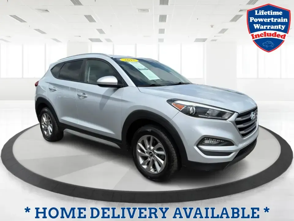 2018 Hyundai Tucson SE Pop, SE Plus, Eco, Sport, Value, Ultimate Base/Ultimate (KM8J3CA46JU) with an Nu 2L I-4 gasoline direct injection engine, Automatic transmission, located at 401 Woodman Dr, Riverside, OH, 45431, (937) 908-9800, 39.760899, -84.123421 - Weekend road trips to Yellow Springs, snowy commutes on I-675, and everyday school-and-grocery runs around Riverside all call for an SUV that feels confident, comfortable, and easy to live with-and this 2018 Hyundai Tucson is built for exactly that kind of real-life driving. Finished in sleek Molten- Photo#0