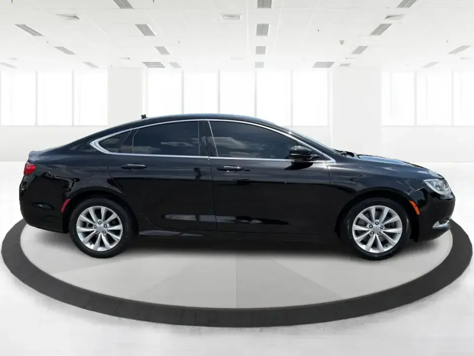 2015 Chrysler 200 200C (1C3CCCCGXFN) with an Other engine, located at 1230 East Main St, Xenia, OH, 45385, (937) 908-9800, 39.688026, -83.910172 - Slip into a comfortable, upscale sedan that fits real life in Xenia-school drop-offs, the daily commute down US-35, and weekend errands between Downtown Xenia and the Greene Towne Center. This 2015 Chrysler 200C in Black Clearcoat blends a refined cabin with practical four-door versatility, making i- Photo#1