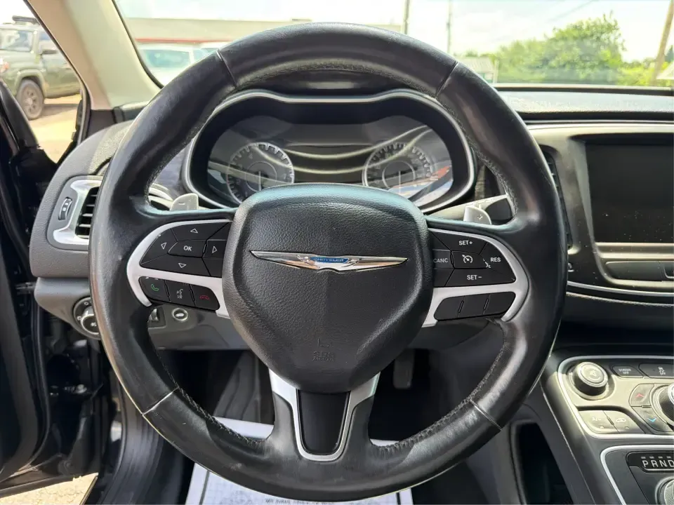 2015 Chrysler 200 200C (1C3CCCCGXFN) with an Other engine, located at 1230 East Main St, Xenia, OH, 45385, (937) 908-9800, 39.688026, -83.910172 - Slip into a comfortable, upscale sedan that fits real life in Xenia-school drop-offs, the daily commute down US-35, and weekend errands between Downtown Xenia and the Greene Towne Center. This 2015 Chrysler 200C in Black Clearcoat blends a refined cabin with practical four-door versatility, making i- Photo#16