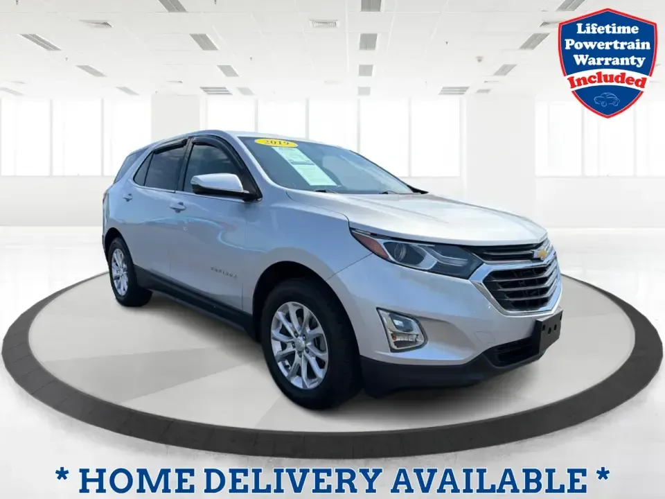 2019 Chevrolet Equinox LT (1LT) (2GNAXUEVXK6) with an 1.5L I-4 gasoline direct injection engine, located at 401 Woodman Dr, Riverside, OH, 45431, (937) 908-9800, 39.760899, -84.123421 - Pack up the kids for a day at Riverscape MetroPark, load up groceries after work, or point the nose toward I675 for a weekend road trip-this 2019 Chevrolet Equinox LT (1LT) is the kind of practical, do-it-all SUV that fits real life in the Miami Valley. With seating for five, a versatile cargo area,- Photo#0