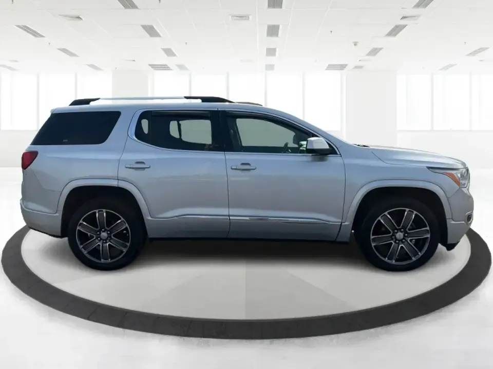 2018 GMC Acadia Denali (1GKKNXLS7JZ) with an 3.6L V-6 gasoline direct injection engine, Automatic transmission, located at 1230 East Main St, Xenia, OH, 45385, (937) 908-9800, 39.688026, -83.910172 - Picture a weekend that starts with a quick school drop-off, turns into an easy commute down US-35, and ends with the whole crew packed up for a day trip to John Bryan State Park or a stroll through historic Yellow Springs-without needing to make it work on space, comfort, or capability. This 2018 GM- Photo#1