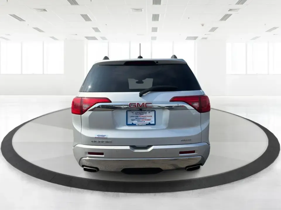 2018 GMC Acadia Denali (1GKKNXLS7JZ) with an 3.6L V-6 gasoline direct injection engine, Automatic transmission, located at 1230 East Main St, Xenia, OH, 45385, (937) 908-9800, 39.688026, -83.910172 - Picture a weekend that starts with a quick school drop-off, turns into an easy commute down US-35, and ends with the whole crew packed up for a day trip to John Bryan State Park or a stroll through historic Yellow Springs-without needing to make it work on space, comfort, or capability. This 2018 GM- Photo#3