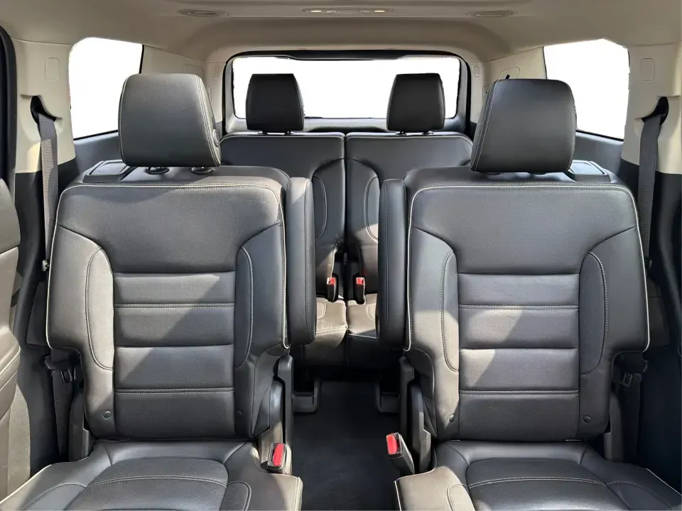2018 GMC Acadia Denali (1GKKNXLS7JZ) with an 3.6L V-6 gasoline direct injection engine, Automatic transmission, located at 1230 East Main St, Xenia, OH, 45385, (937) 908-9800, 39.688026, -83.910172 - Picture a weekend that starts with a quick school drop-off, turns into an easy commute down US-35, and ends with the whole crew packed up for a day trip to John Bryan State Park or a stroll through historic Yellow Springs-without needing to make it work on space, comfort, or capability. This 2018 GM- Photo#14