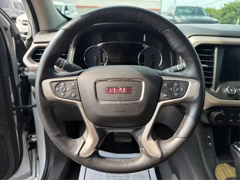 2018 GMC Acadia Denali (1GKKNXLS7JZ) with an 3.6L V-6 gasoline direct injection engine, Automatic transmission, located at 1230 East Main St, Xenia, OH, 45385, (937) 908-9800, 39.688026, -83.910172 - Picture a weekend that starts with a quick school drop-off, turns into an easy commute down US-35, and ends with the whole crew packed up for a day trip to John Bryan State Park or a stroll through historic Yellow Springs-without needing to make it work on space, comfort, or capability. This 2018 GM- Photo#16