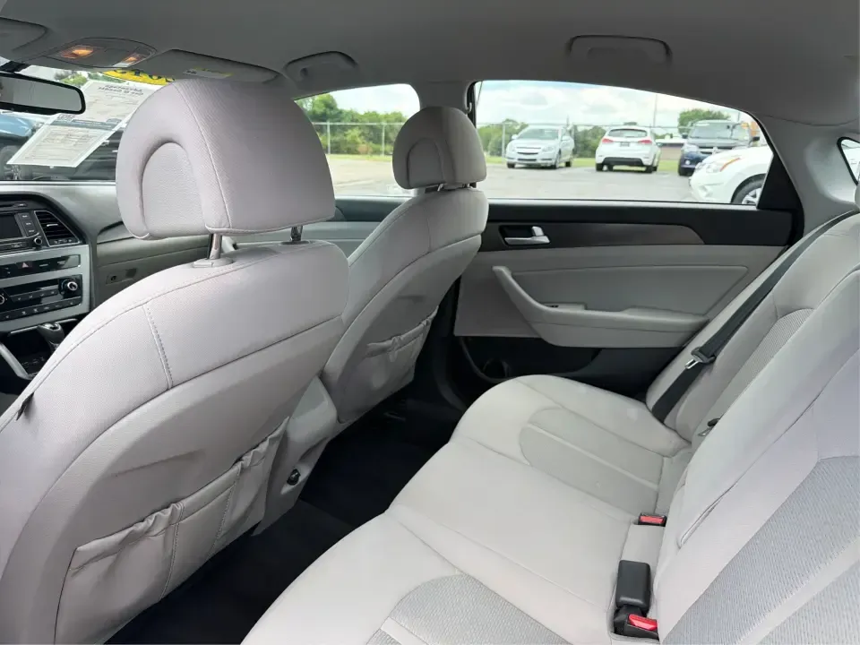 2015 Hyundai Sonata Sport (5NPE34AF9FH) with an 2.4L L4 DOHC 16V engine, 6-Speed Automatic transmission, located at 401 Woodman Dr, Riverside, OH, 45431, (937) 908-9800, 39.760899, -84.123421 - Need a dependable, comfortable sedan for the daily commute from Riverside to Wright-Patterson AFB, quick school drop-offs, or weekend drives down I675 and US35 toward Dayton? This 2015 Hyundai Sonata Sport is built for real-life schedules-smooth on longer stretches, easy to park around busy shopping- Photo#10