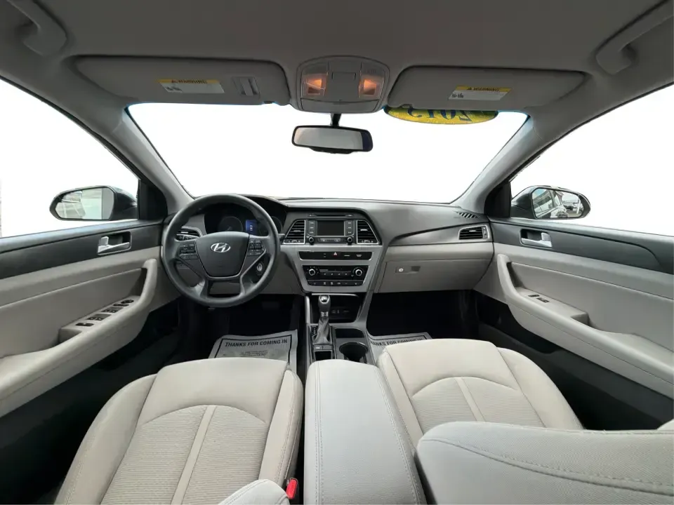 2015 Hyundai Sonata Sport (5NPE34AF9FH) with an 2.4L L4 DOHC 16V engine, 6-Speed Automatic transmission, located at 401 Woodman Dr, Riverside, OH, 45431, (937) 908-9800, 39.760899, -84.123421 - Need a dependable, comfortable sedan for the daily commute from Riverside to Wright-Patterson AFB, quick school drop-offs, or weekend drives down I675 and US35 toward Dayton? This 2015 Hyundai Sonata Sport is built for real-life schedules-smooth on longer stretches, easy to park around busy shopping- Photo#22