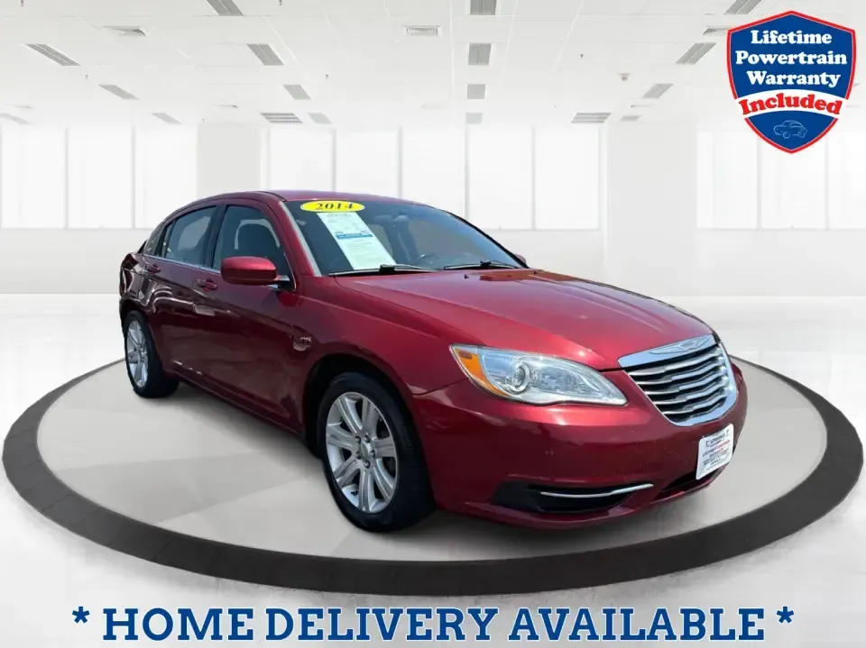 2014 Chrysler 200 Touring (1C3CCBBB6EN) with an 2.4L L4 DOHC 16V engine, 6-Speed Automatic transmission, located at 401 Woodman Dr, Riverside, OH, 45431, (937) 908-9800, 39.760899, -84.123421 - **Discover Freedom and Comfort with this 2014 Chrysler 200 Touring at Advantage Car and Credit!**<br /> <br /> Are you ready to elevate your driving experience? Whether you're a busy professional looking for a reliable daily commuter or a growing family in need of a safe and stylish sedan, the 2014 - Photo#0