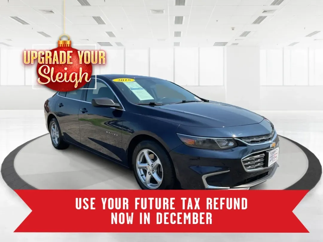 2018 Chevrolet Malibu 1LS (1G1ZB5ST0JF) with an ECOTEC 1.5L I-4 gasoline direct injection engine, located at 8750 N County Rd 25A, Piqua, OH, 45356, (937) 908-9800, 40.164391, -84.232513 - **Experience Unmatched Comfort and Style with the 2018 Chevrolet Malibu at Advantage Car and Credit in Fairborn, OH!**<br /> <br /> Are you in the market for a dependable sedan that effortlessly balances style, comfort, and cutting-edge technology? Look no further than the stunning 2018 Chevrolet Ma - Photo#0