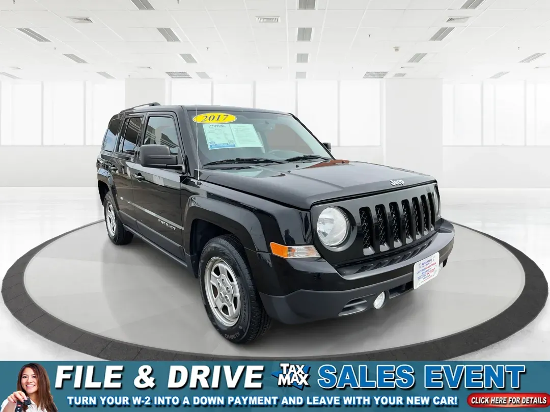 2017 Jeep Patriot Sport FWD (1C4NJPBAXHD) with an 2.4L I-4 DOHC engine, located at 8750 N County Rd 25A, Piqua, OH, 45356, (937) 908-9800, 40.164391, -84.232513 - 2017 Jeep Patriot Sport FWD - Photo#0