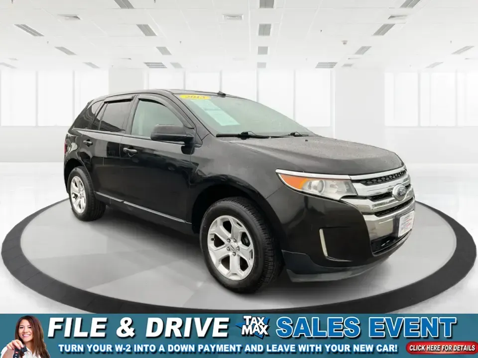 2013 Ford Edge SEL (2FMDK4JC1DB) with an 3.5L V-6 DOHC engine, 6-Speed Automatic transmission, located at 4508 South Dixie Dr, Moraine, OH, 45439, (937) 908-9800, 39.689976, -84.218452 - **Elevate Your Weekend Adventures with the 2013 Ford Edge SEL at Advantage Car and Credit!**<br /> <br /> Are you ready to embrace a lifestyle of comfort and adventure? Whether you're shuttling the kids to their weekend soccer games or embarking on a scenic road trip through Ohio's beautiful landsca - Photo#0
