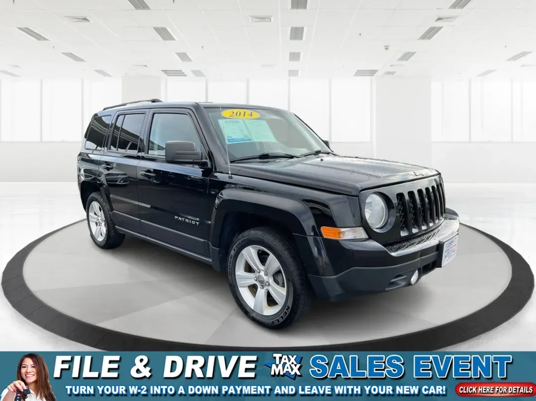 2014 Jeep Patriot Latitude (1C4NJPFA4ED) with an 2.0L L4 DOHC 16V engine, Automatic transmission, located at 880 E. National Road, Vandalia, OH, 45377, (937) 908-9800, 39.891918, -84.183594 - **Adventure Awaits with This 2014 Jeep Patriot Latitude at Advantage Car and Credit - Moraine!**<br /> <br /> Are you ready to embark on new adventures, whether it's a weekend getaway, a family road trip, or daily commutes? This 2014 Jeep Patriot Latitude is your perfect companion for all these scen - Photo#0